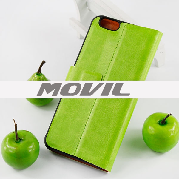 NP-1987 PU  leathe funda para Apple iPhone 6-1